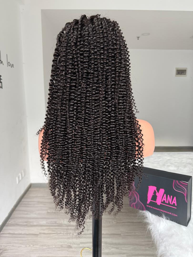 200% Virgin Half Wig None Lace Wig Wear And Go Wig 200% Density