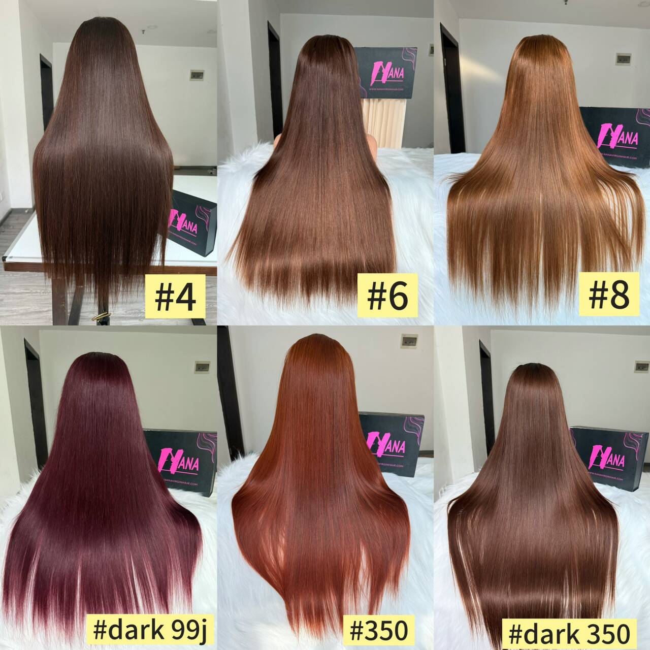 Raw Straight Wig Custom Color Wigs Celebrity Wig