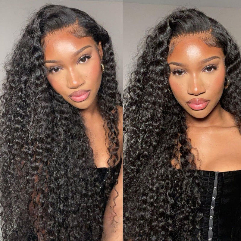 Water Wave Upgrade HD Lace Wig 360 HD/Transparent Lace Frontal Wigs Pre Plucked