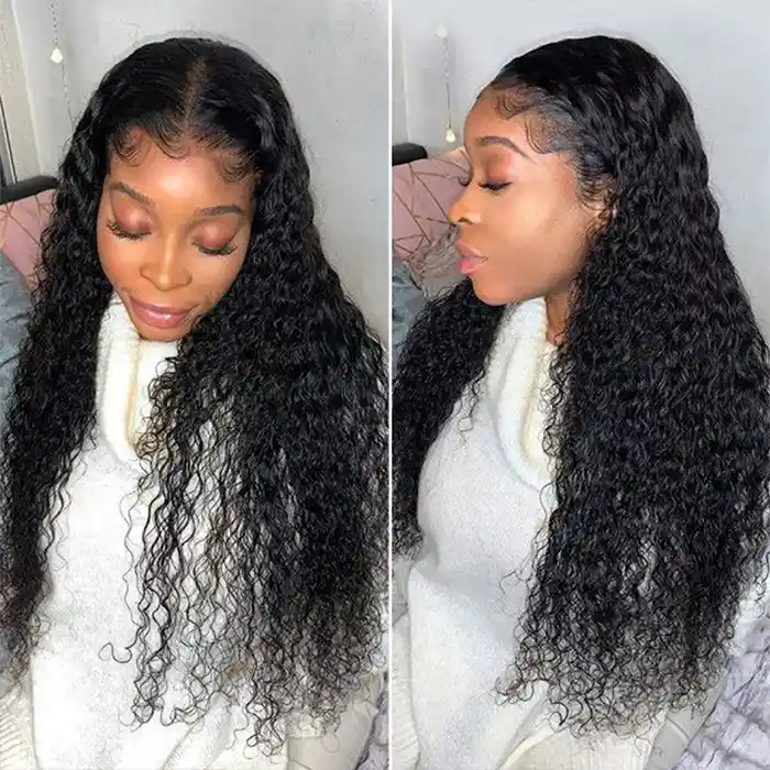 Raw/Virgin Hair Italian Curly V Part Wig U Shape Wig Italian Wave U Part Wig