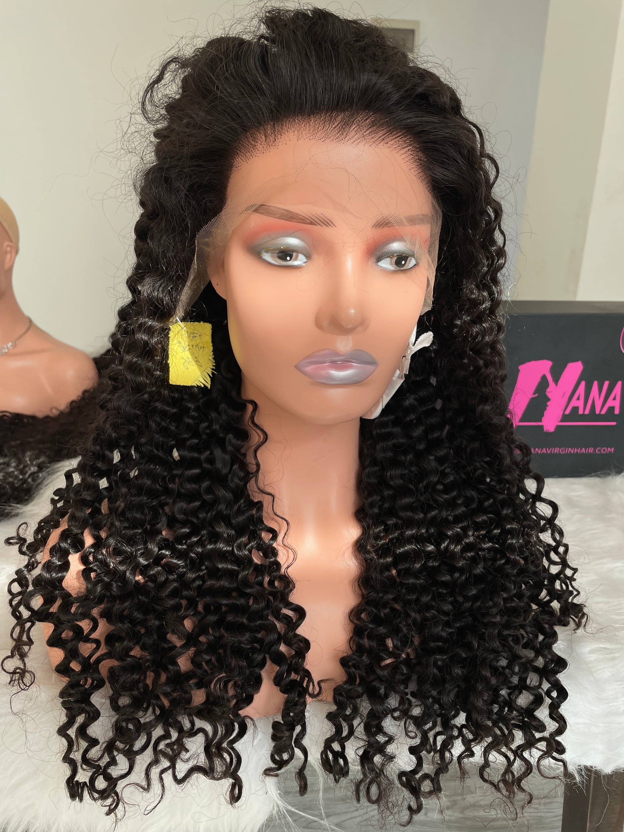Curly Lace Front Wigs Human Hair 13x4 kinky Curly