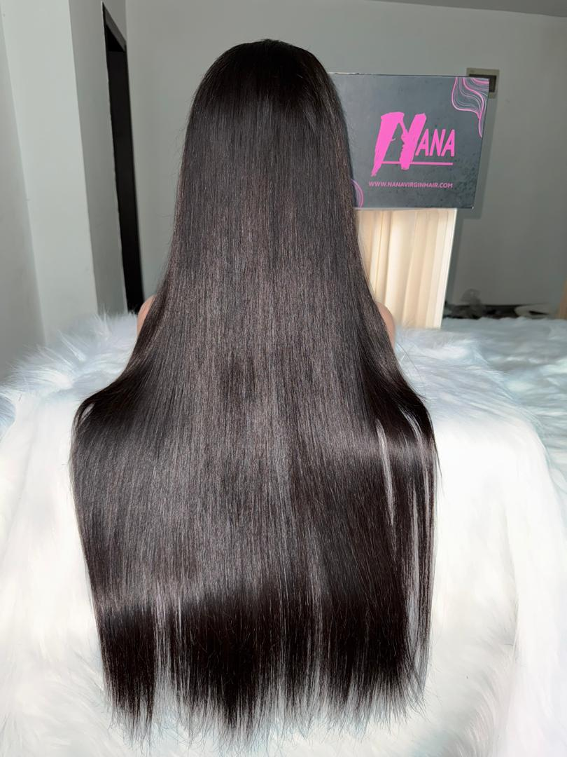 Celebrity Raw/Virgin Straight Very Full Hair Wigs HD Wig【Celebrity Special 4 bundles made wig】