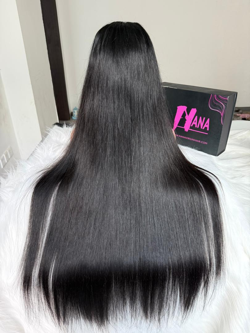 Celebrity Raw/Virgin Straight Very Full Hair Wigs HD Wig【Celebrity Special 4 bundles made wig】