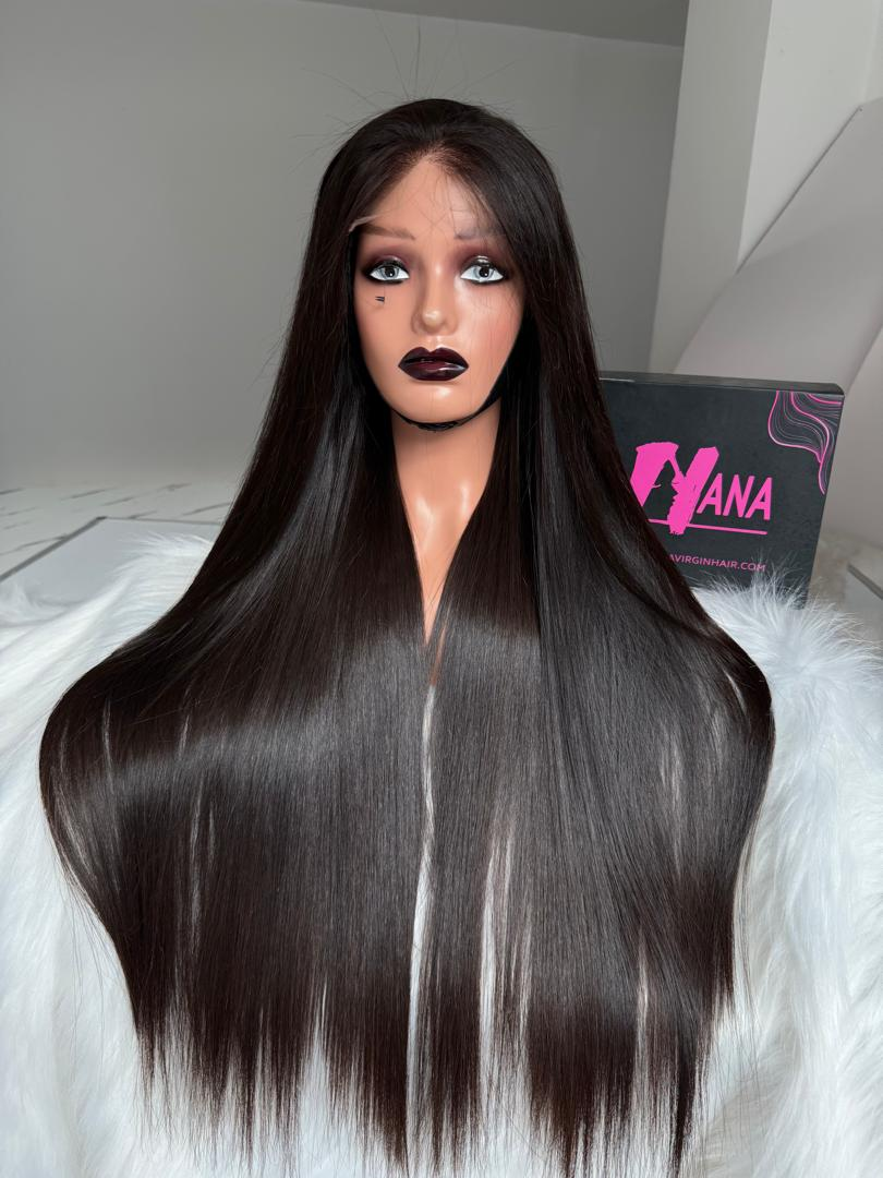 Celebrity Raw/Virgin Straight Very Full Hair Wigs HD Wig【Celebrity Special 4 bundles made wig】