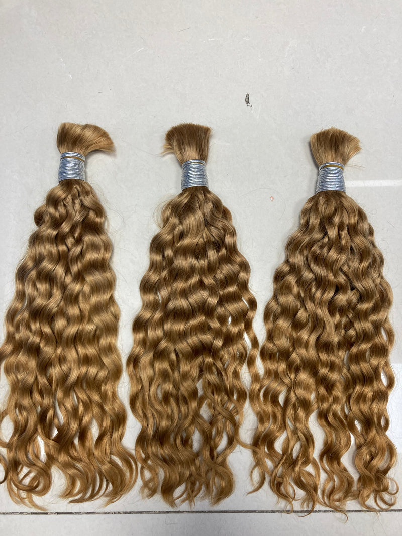 Cuticle Aligned Curly Braiding Human Hair