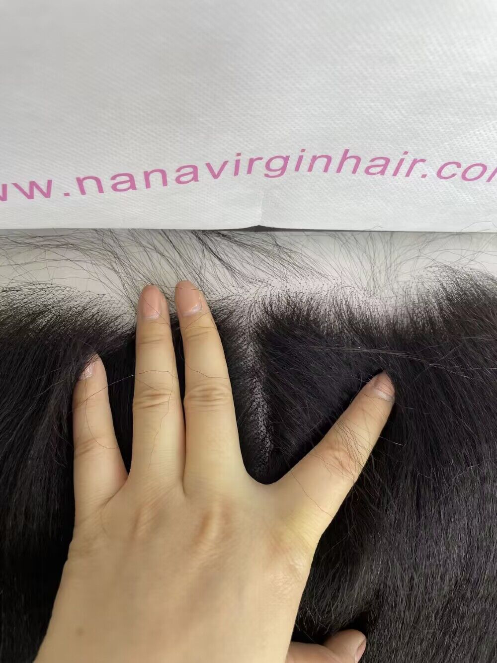 Wholesale virgin hair hd lace frontal transparent lace frontal in Yaki Straight 13x4/13x6