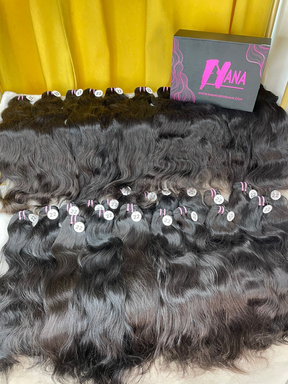 indian raw wavy hair