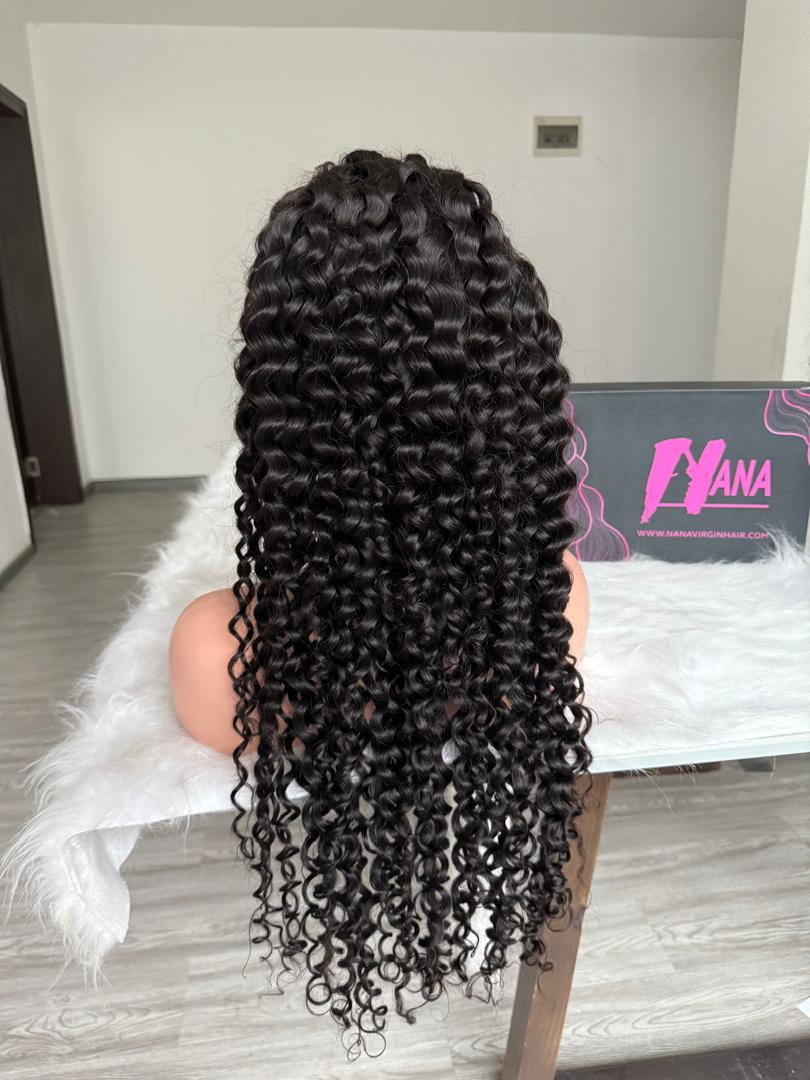 200% Virgin Half Wig None Lace Wig Wear And Go Wig 200% Density
