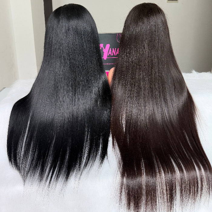 jet black wig