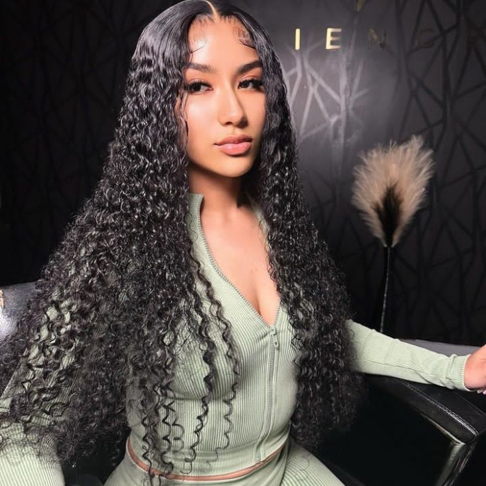 kinky curl wig 