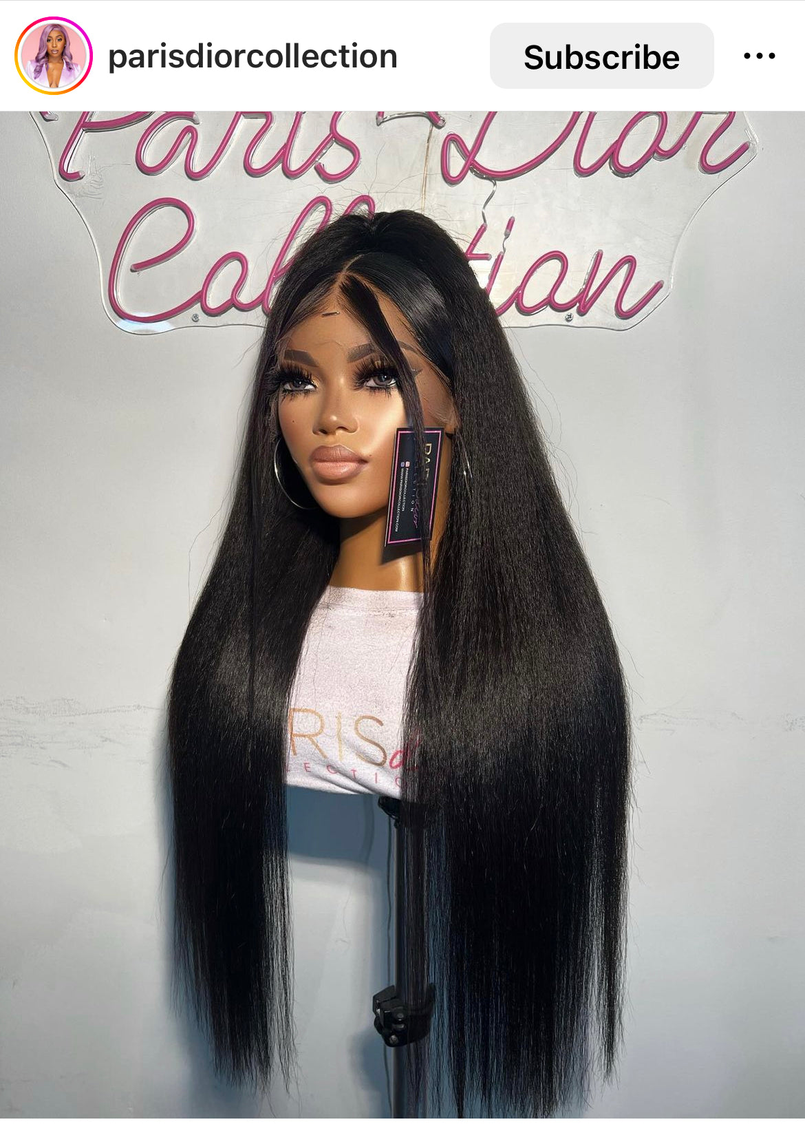 kinky straight HD wig