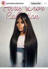 13x4&13x6  Lace Frontal Kinky Straight Wig Hairline HD Lace Human Hair Wig