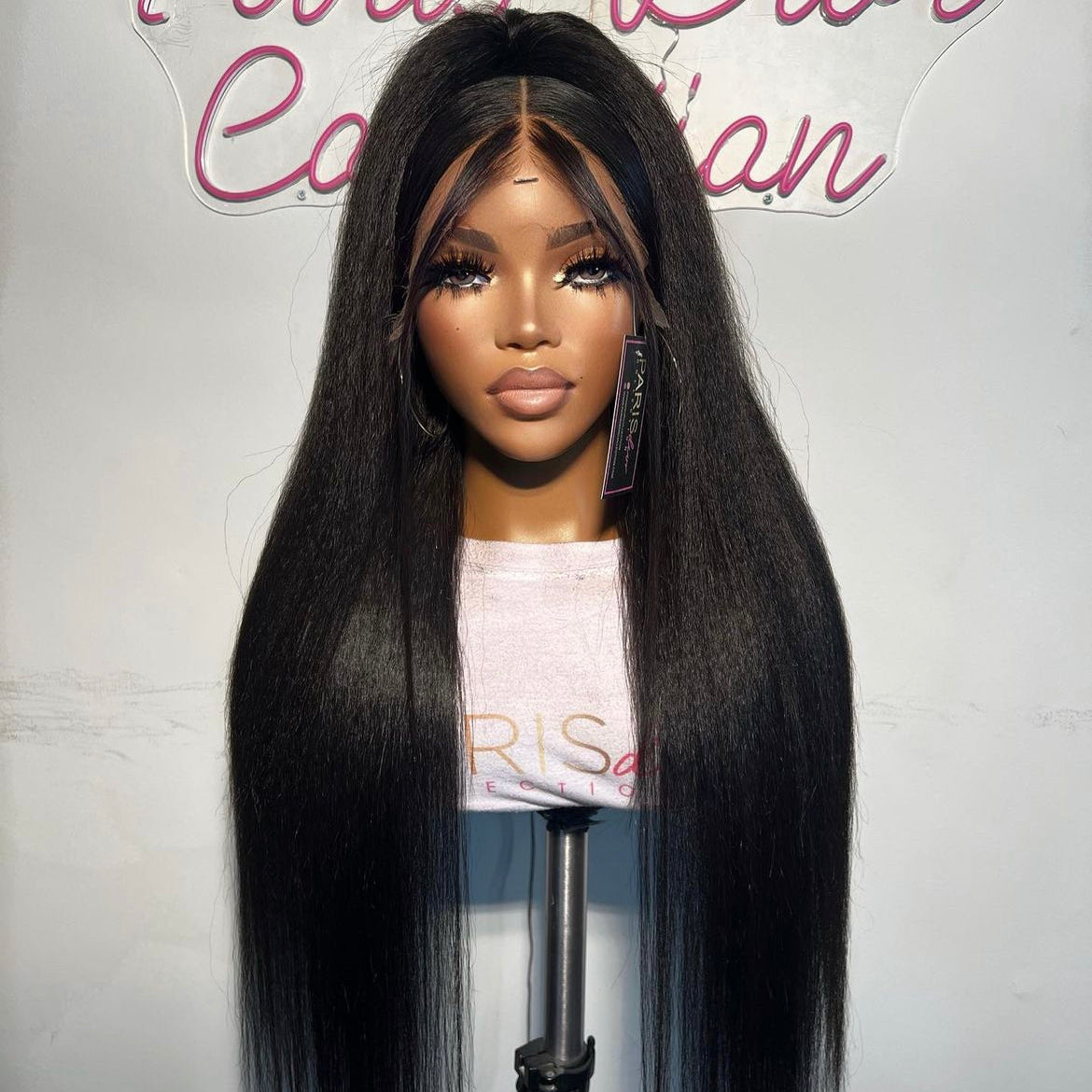 kinky straight HD wig