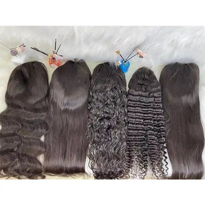 lace closure wig human hair