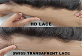 Water wave lace frontal Raw hair HD / transparent lace frontal natural hair line 13x4/13x6