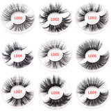 Wholesale Magic Mink Lash Extension 25mm 3D Handmade Mink Eyelashes