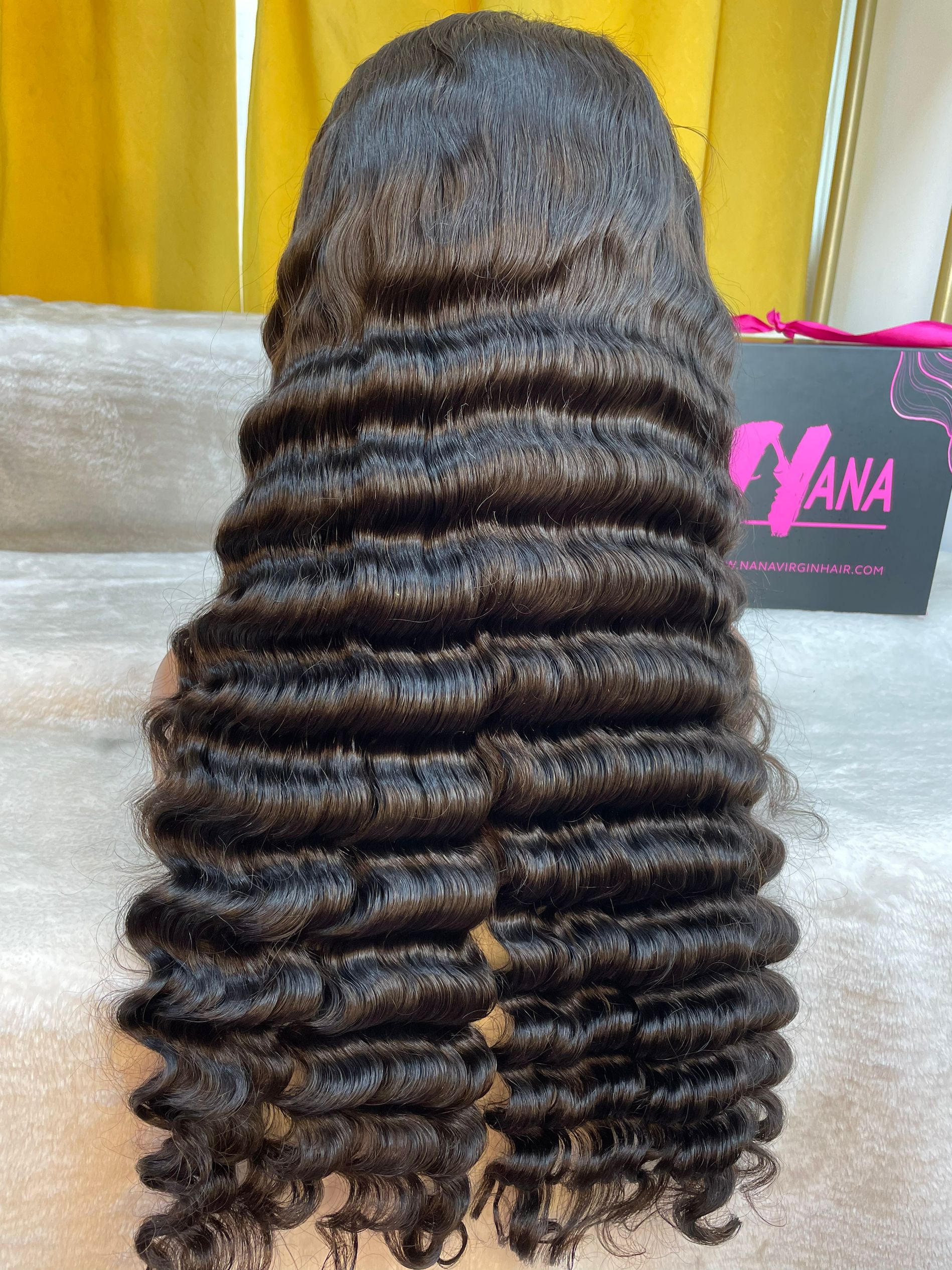loose deep wave wig