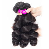 Virgin Hair Brazilian Hair Loose wave bundle deal 1 bundle/ 3 bundle /4 bundles