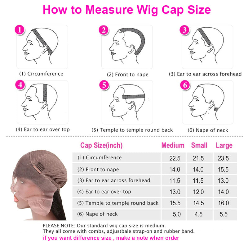 size guide Nana Hair