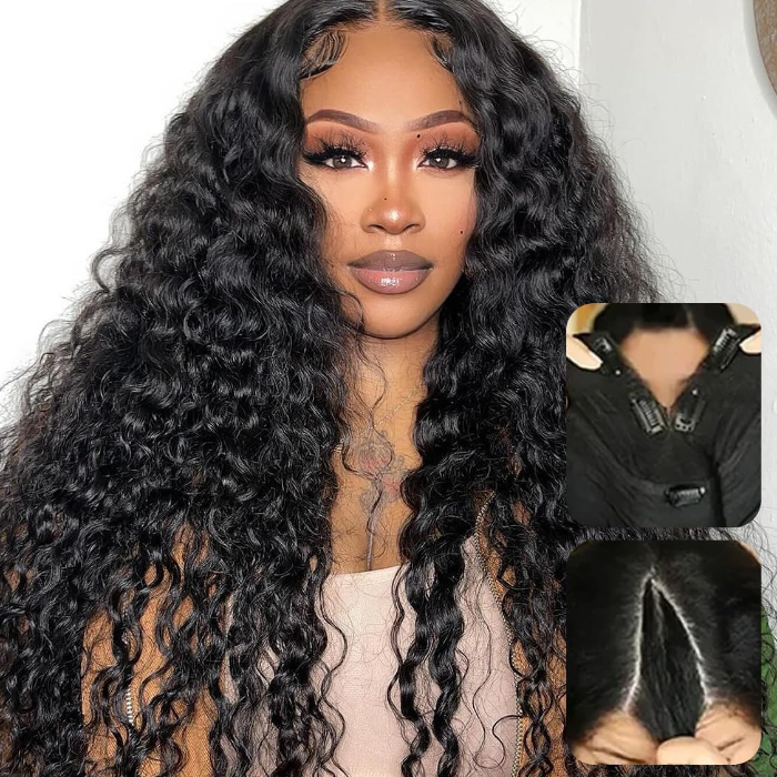 loose wave U part wig