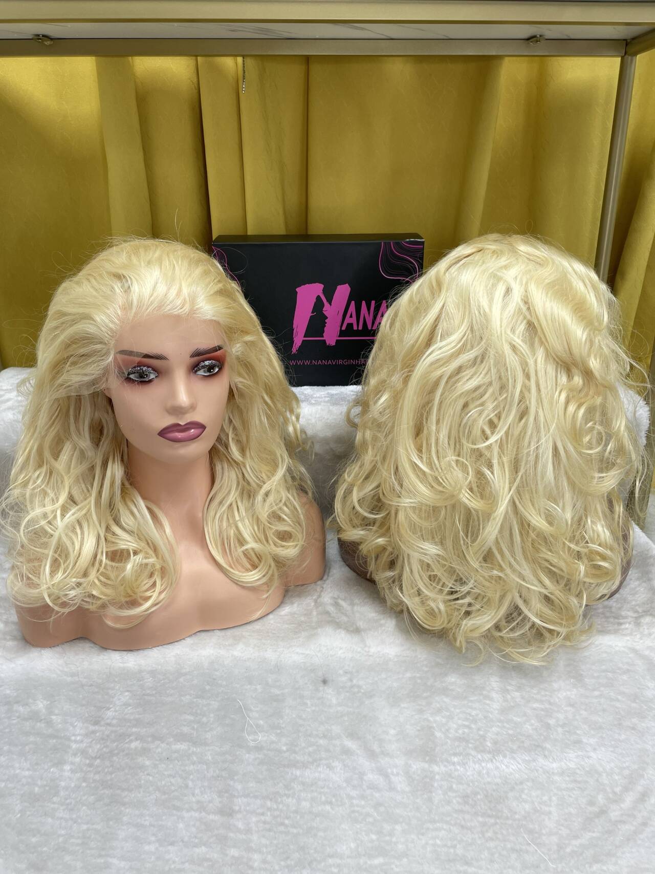 Raw 613 Body Wave HD Closure Wig 7x7 6x6 5x5 4x4 2x6 Blonde Body Wave Wig