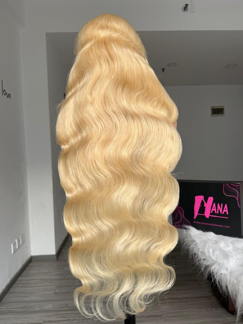 Raw 613 Body Wave HD Closure Wig 7x7 6x6 5x5 4x4 2x6 Blonde Body Wave Wig
