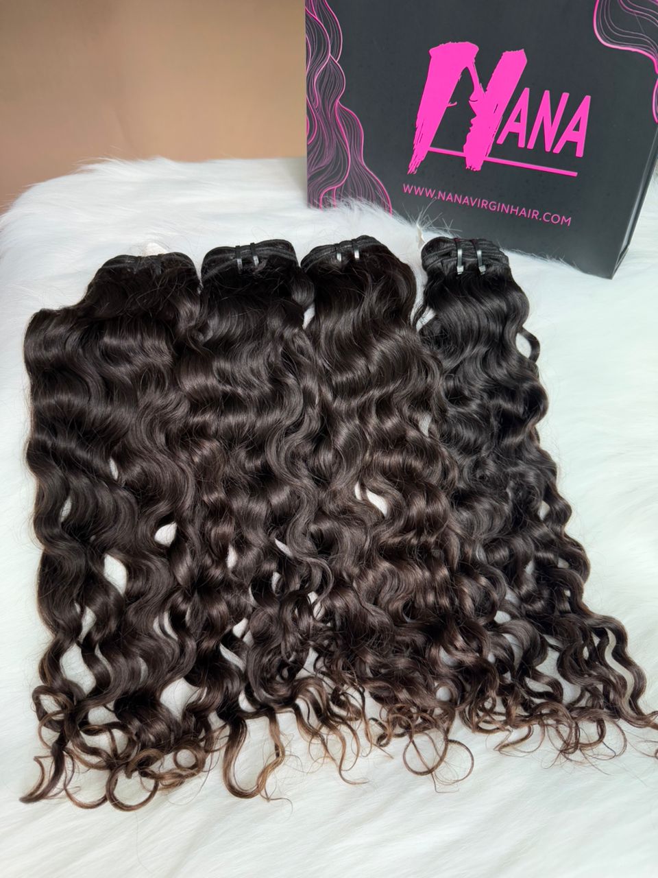 Raw Indian Curly Hair Bundles From One Donor