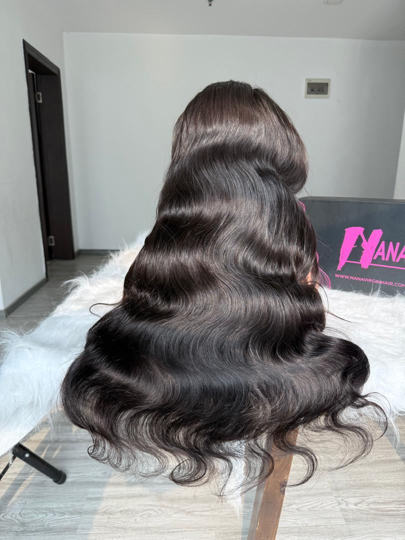200% Raw Half Wig Density None Lace Wig Wear And Go Wig