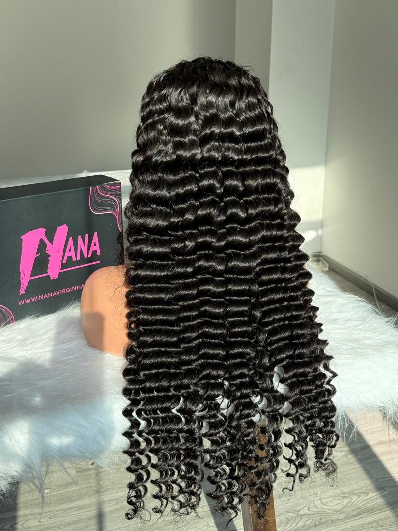 200% Raw Half Wig Density None Lace Wig Wear And Go Wig