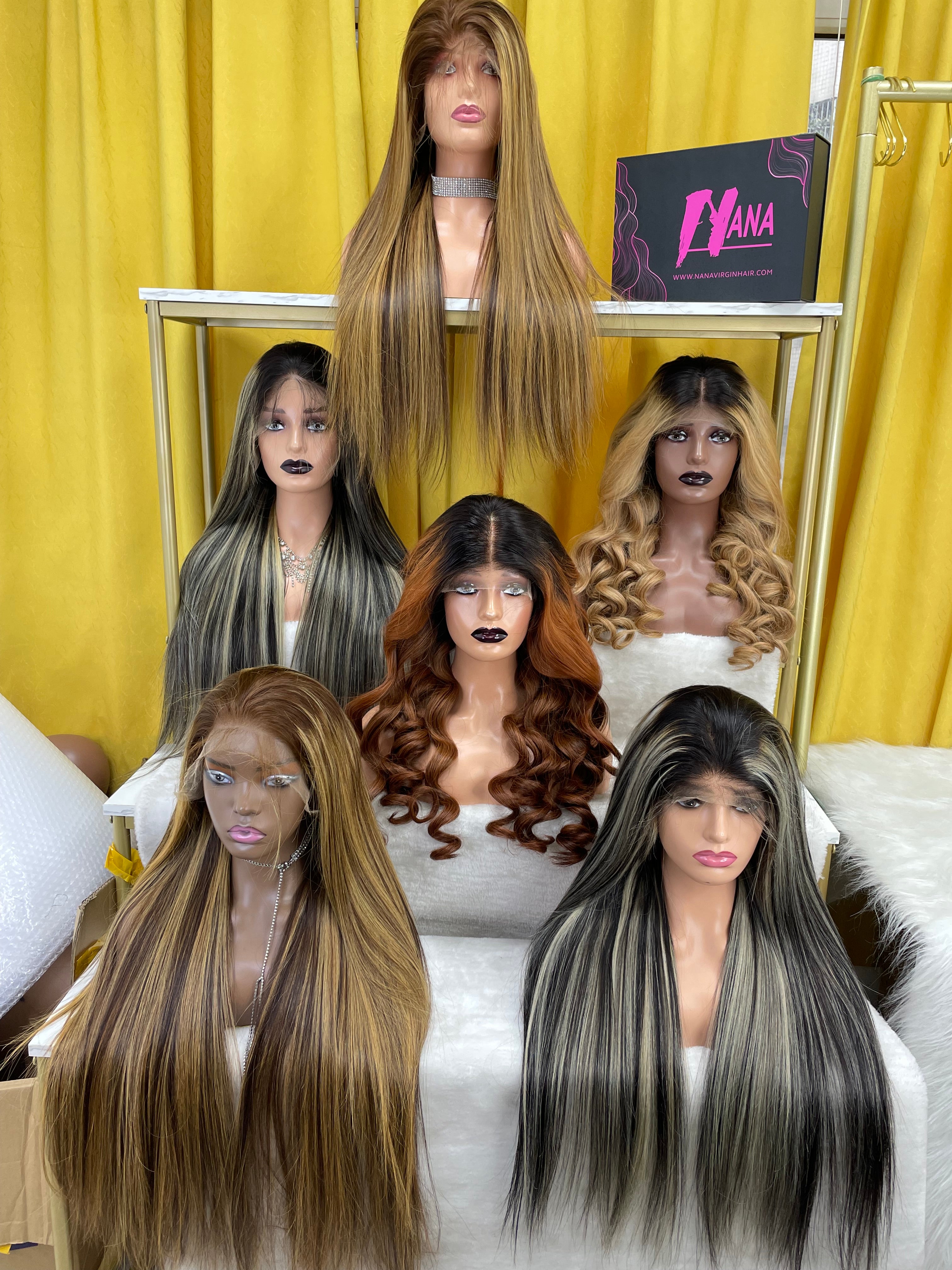 Natural Straight Jet Black Cut