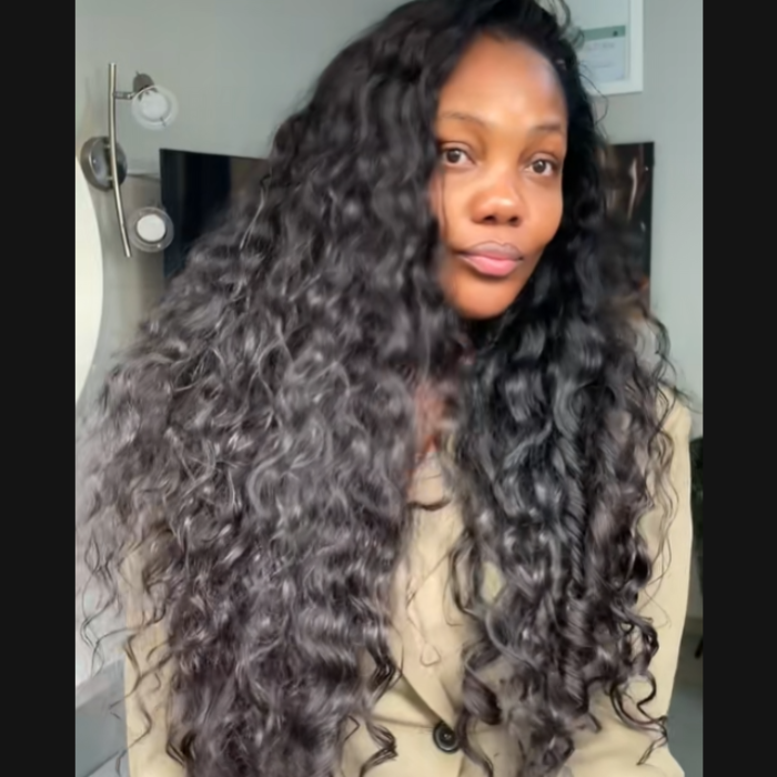raw indian curly half wig