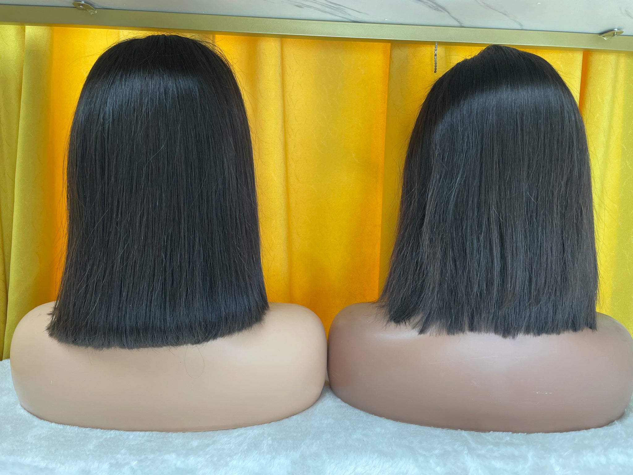 deep side part bob wig