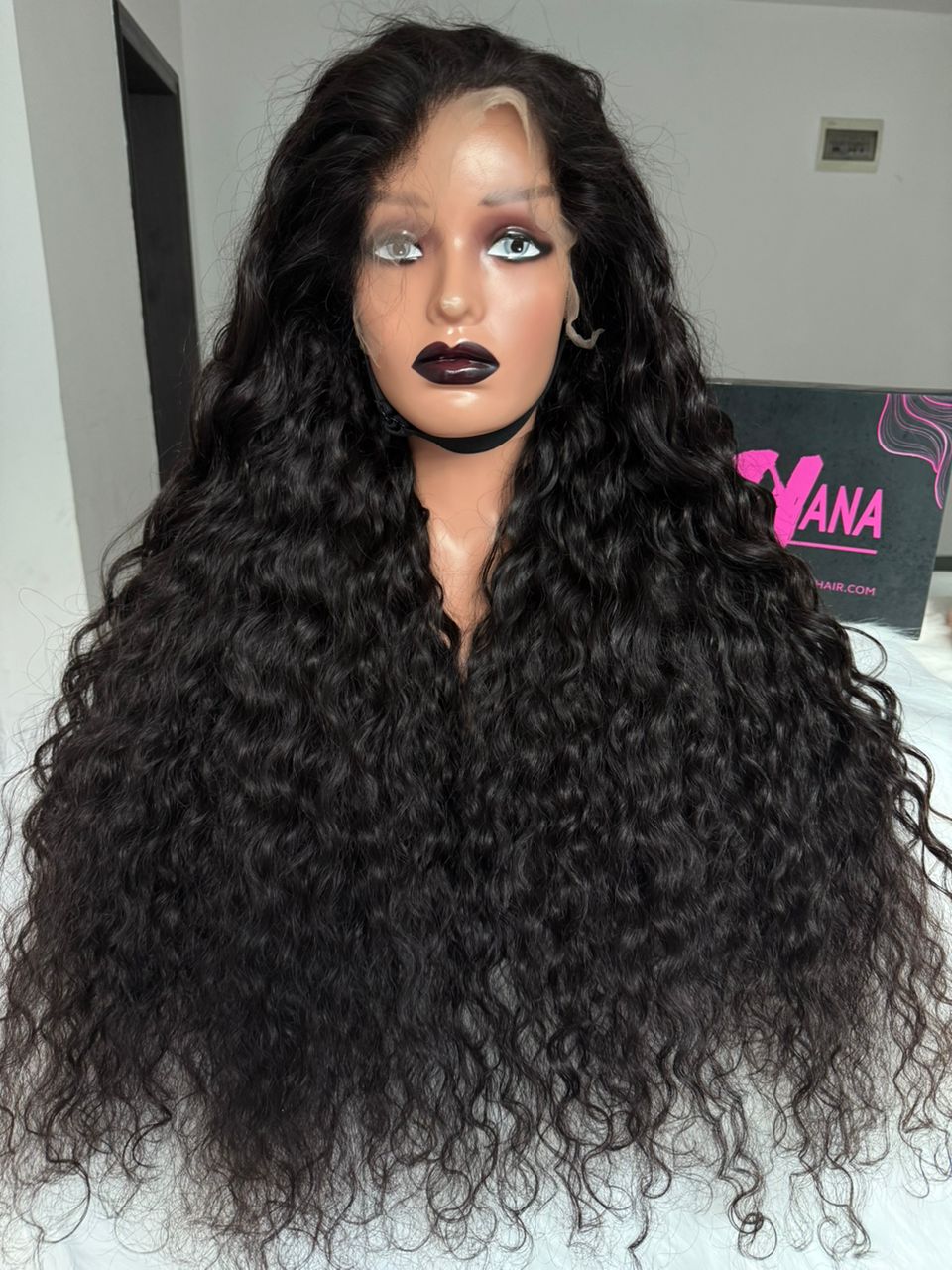 raw indian curly wig