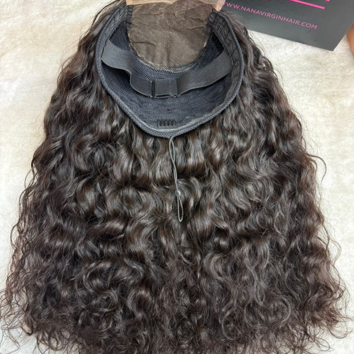 raw indian curl wig