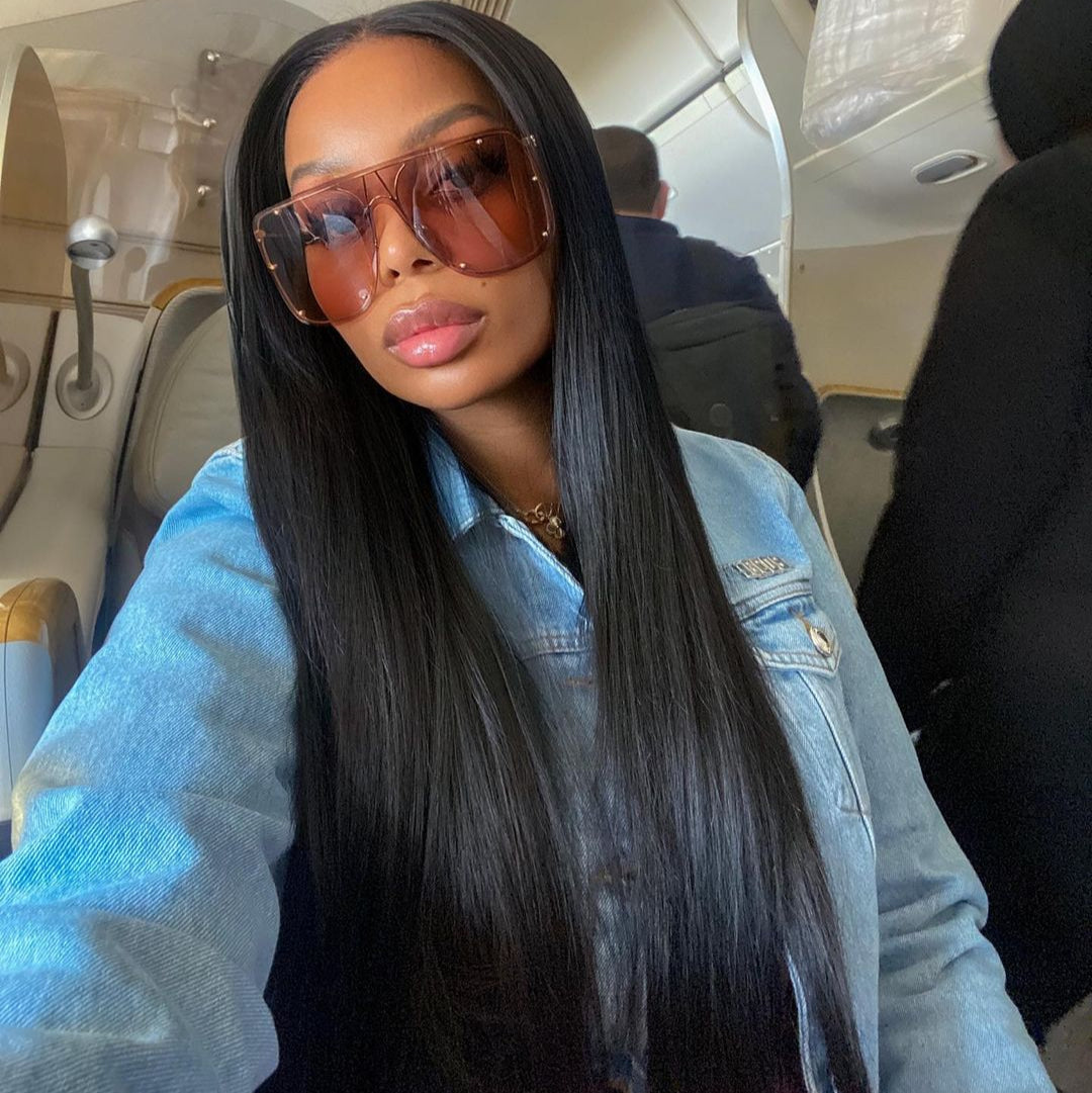 Premium Straight Frontal Wig
