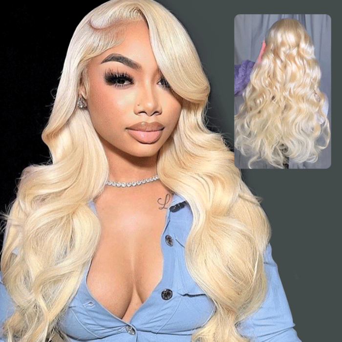 virgin hair 613 body wave wig
