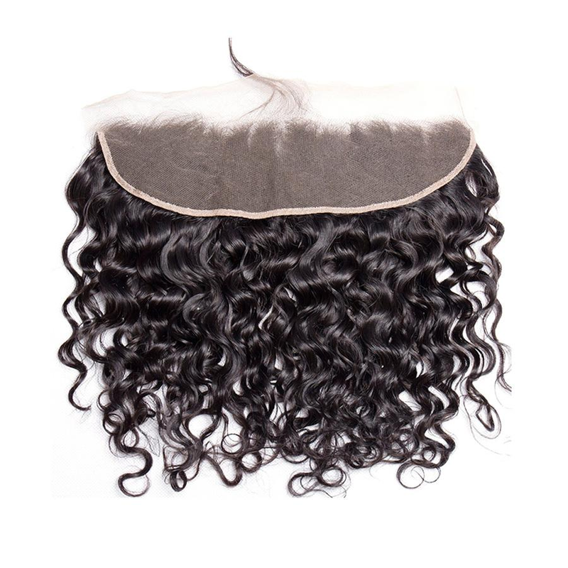 Water wave lace frontal Raw hair HD / transparent lace frontal natural hair line 13x4/13x6