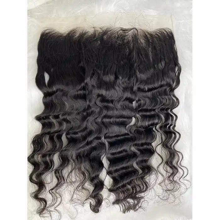 wet and wavy raw hair