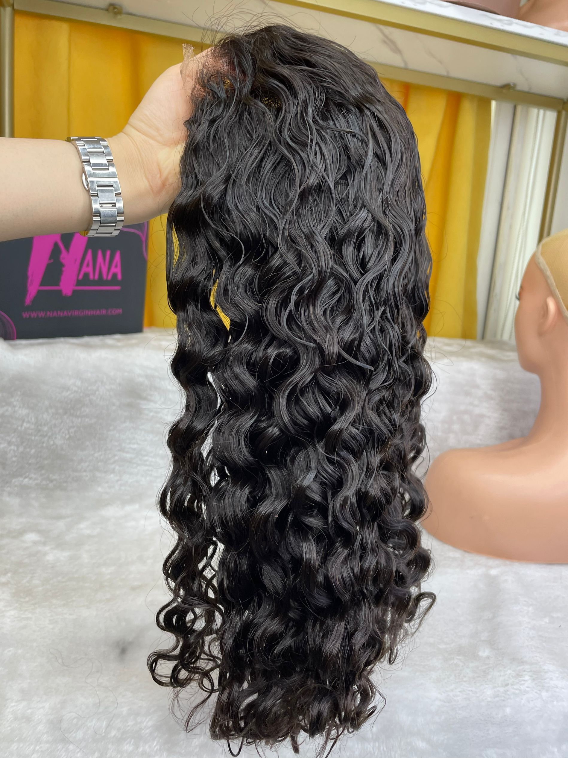 Virgin Wet Wavy Hair
