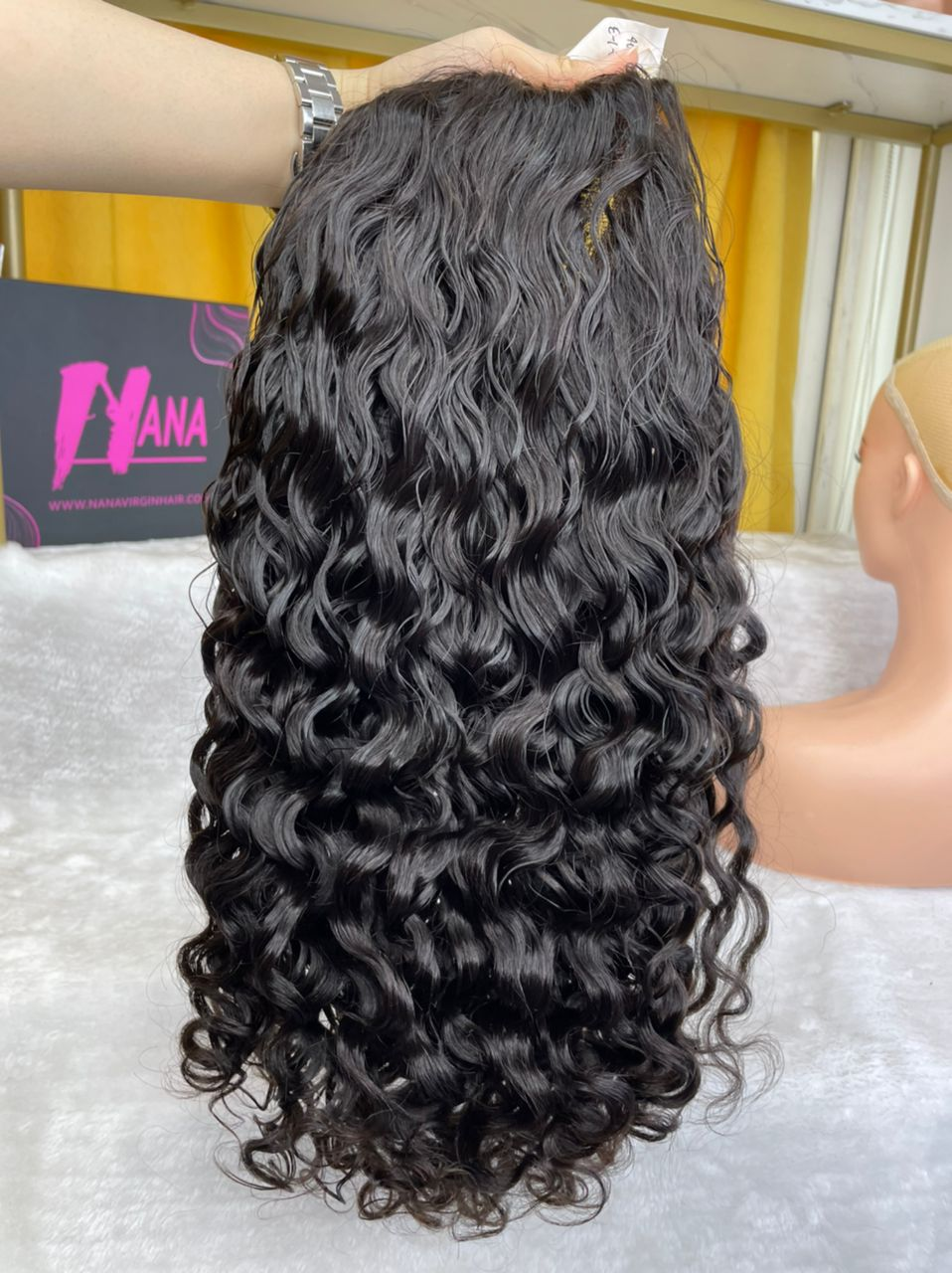 wet wavy wig