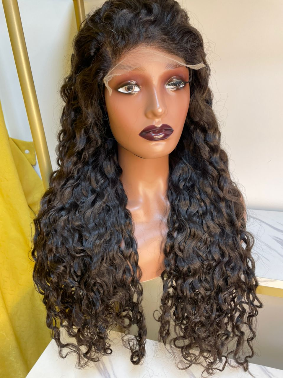 wet wavy wig